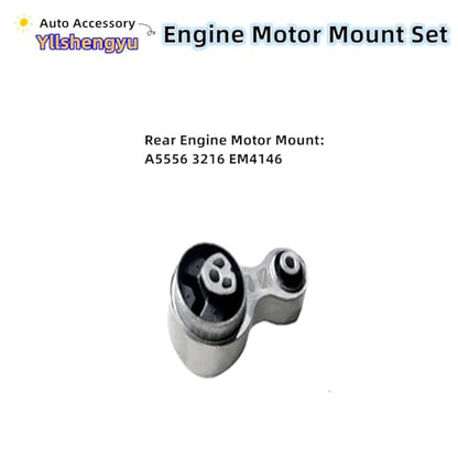 Engine Motor Mount Kit for Fusion 2010-2012 - size: 2010-2012 Ford Fusion L4 2.5L