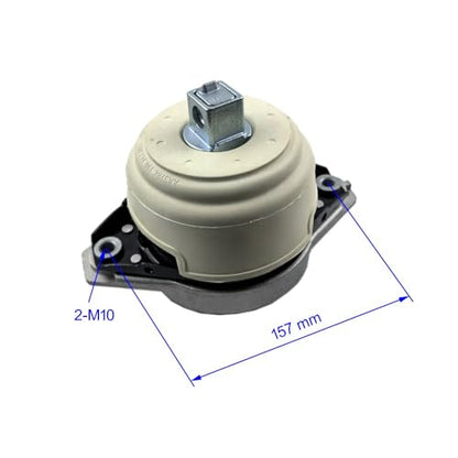 2PC Engine Mount Right + Left Compatible with Mercedes-Benz W166 ML550 X166 GL450 GLS550 2012 2013 2014 2015 2016 2017 2018 2019 1662406017,1662406117 - size: 2012-2019 Benz W166 ML550 X166 GL450 GLS550