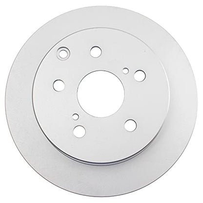TRQ Front and Rear Brake Rotor Set G Coated - style: BRA15434