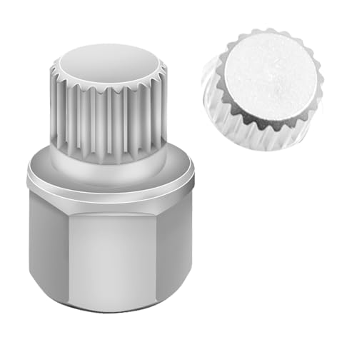 ABC9/21PT Wheel Locking Nut Key Compatible with VW, Audi - color: ABC9/21PT