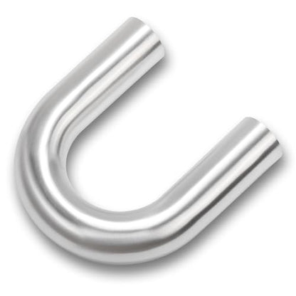 180 Degree Elbow 1.75 Inch 45mm OD Aluminum Intercooler Pipe Piping Air Intake Tube, 1.5D Radius, Brushed Finish - color: 180 Degree - 1PC, size: OD: 1.75" (45mm)