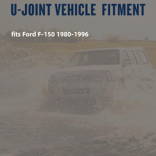 U Joint Front Driveshaft Universal Joint Replacement for Ford F-150