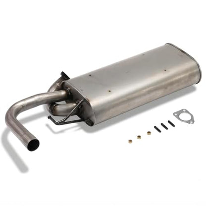 Stainless Steel Rear Exhaust Muffler for OUTLANDER Sport 2011-2019 E36H - size: For 2011-2019 OUTLANDER Sport