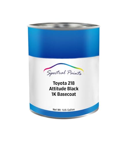 For Toyota 218 Attitude Black Metallic Paint - Pint - size: 16 Fl Oz (Pack of 1)