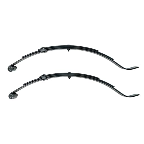 Pair of 24.25" 3-Leaf Radius End Trailer Spring 1-3/4" Wide for 1,500 Capacity Rated Trailer Axles (Single Axle - 750 per Spring) WIE-3 (2 springs)