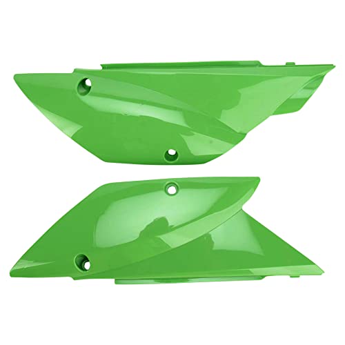 UFO KX Green Plastic Rear Side Panels for '10-23 KLX110 (KA04717#026)