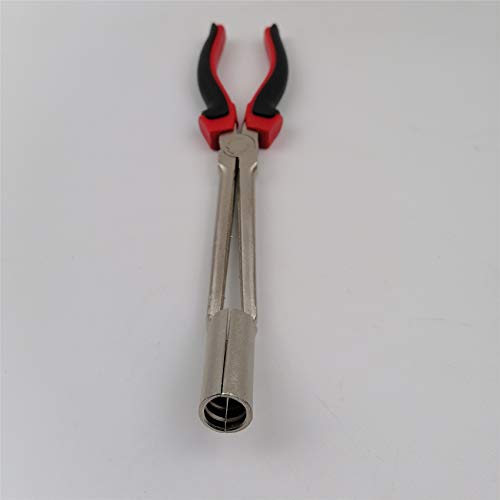 Car High Voltage Wire clamp Spark Plug Pliers Spark Plug Wire Removal Pliers High Voltage Cylinder Cable Removal Tool Silver