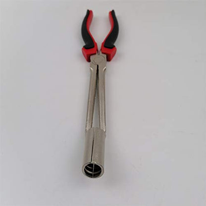 Car High Voltage Wire clamp Spark Plug Pliers Spark Plug Wire Removal Pliers High Voltage Cylinder Cable Removal Tool Silver