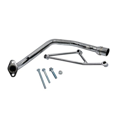 MMG Exhaust System Muffler, GY6 125cc/150cc, Black Finish