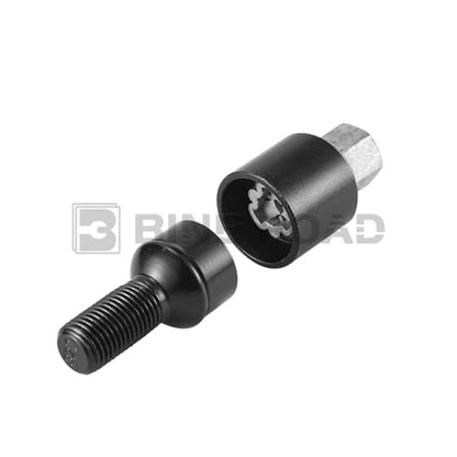 Lockable Wheel Bolt Rim Locks Compatible with Mercedes-Benz C300 E400 CLA250 CLS400 GLA250 SL450 SLC300 (Replaces 0019901607 A0019901607) - color: Short Screw