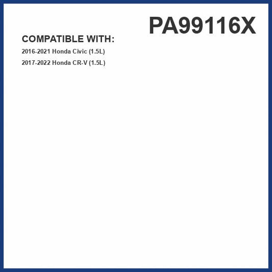 HIGHFLOW PA99116X High Performance, Pre-Oiled Disposable Engine Air Filter | Fits 2017-2022 Honda CR-V 1.5L; 2016-2021 Civic 1.5L - size: HIGHFLOW-1PK