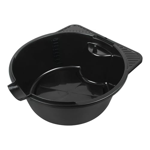 2 Gallon (8L) Portable Oil Drain Pan, Motor Oil Drip Catcher, 1 Pack