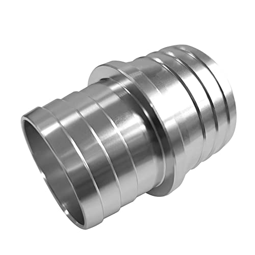 1-1/4" to 1-1/2" Aluminum Hose Barb Coupler Repair Fitting 1 Pcs - size: 1-1/4"-1-1/2"