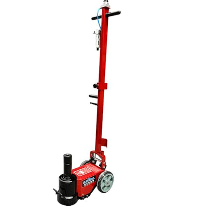 50 Ton Heavy Duty Horizontal Pneumatic Hydraulic Lift Fit, Truck Lift Jack with A Lifting Range of 7.6"-14.5 Inches, for Garages and Repair Shops (KT-J50T)