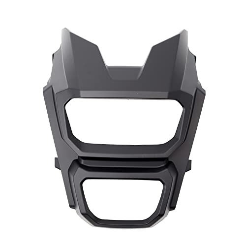 Mokuo Motorcycle Black ABS Bodywork Headlight Cover Fit For Honda Grom Msx125 SF 2016-2020 Fairings Kit Parts - style: Head Light Cover