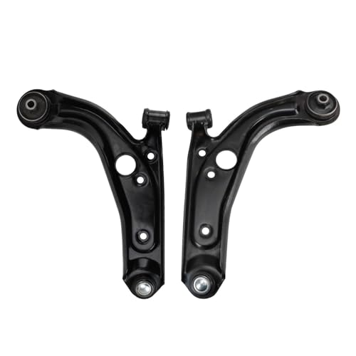 TRQ Front Lower Driver and Passenger Side Control Arm and Ball Joint Set 2 - style: PSA27632