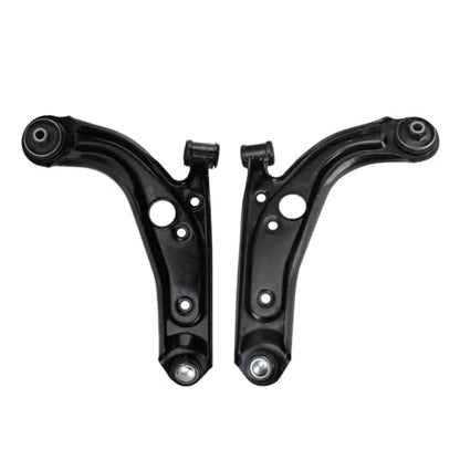 TRQ Front Lower Driver and Passenger Side Control Arm and Ball Joint Set 2 - style: PSA27632