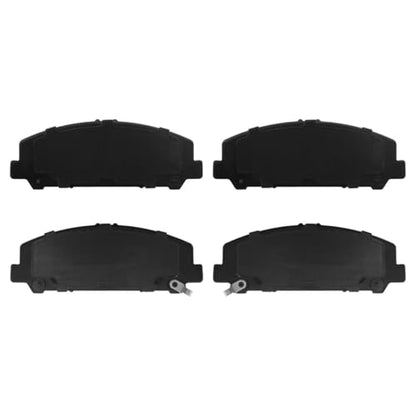 AutoShack Front Vented & Rear Solid Silver Zinc Coated Rotors & Pads - style: SilverShiled Pro & Premium Pad