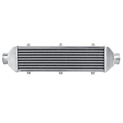 Universal Intercooler 28''x7.5''x2.8" Front Mount Intercooler 2.6'' Inlet and Outlet Aluminum Turbo Intercooler Direct Replacement for Any Turbo Charger system - size: 28''x7.5''x2.8" 2.6''