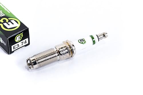 E3 Spark Plugs E3.74 Durable, High-Performance, and Versatile Premium Auto Spark Plug with Patented DiamondFire Technology, Pack of 1