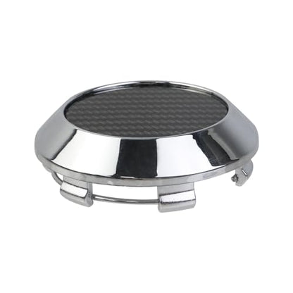 Modengzhe 4PCS Wheel Center Caps, 70mm Wheel Rim Hub Center Covers (Silver) - color: Silver, size: Outer 70MM , Inner 66MM