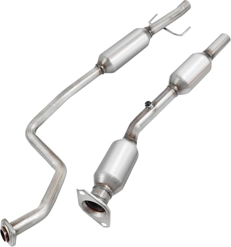 JT Exhaust Catalytic Converter Compatible with Toyota Prius 2004-2009 1.5L L4 (Catalyst+ Grade)(EPA Compliant) - size: for 2004-2009 Prius 1.5L SET