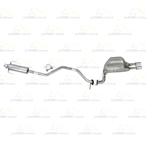 Exhaust Resonator with Muffler Kit for Mazda 6 2009-2013 2.5L