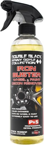P & S Professional Detail Products Iron Buster Wheel & Paint Decon Remover - pH Balanced, Safe on Alloy, Chrome, Steel & Aluminum Wheels - 16 oz Spray - size: 16 Ounce (Pack of 1)