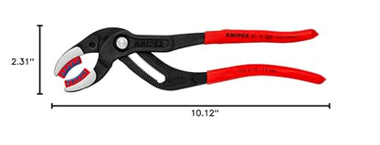 KNIPEX 81 11 250 Pipe Gripping Pliers With Replaceable Plastic Jaws