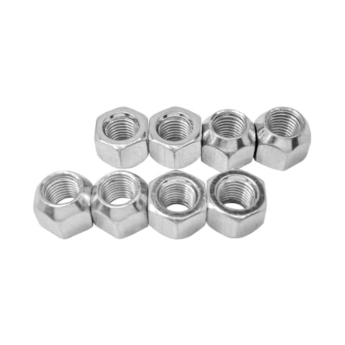 8PCS M12x1.5 Chrome Wheel Lug Nuts 19mm Hex 7547660