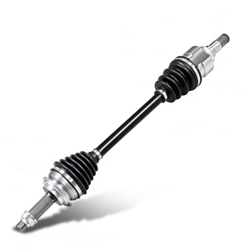 KUIPERAUTO 1Pc Front Driver Side CV Axle Assembly, Left Drive Shaft Replacement for for Toyota Yaris 1.5L 2006 2007 2008 2009 2010 2011 2012 2013 2014（To 07/2014）,Replaces 434200D322, 434200D450 - size: 66-5277