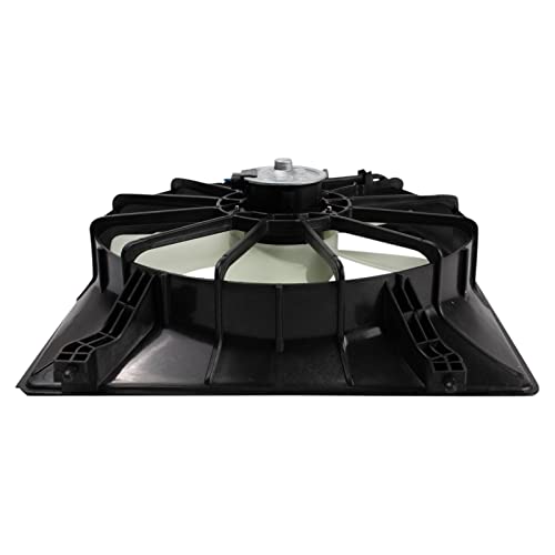 TRQ Left Radiator Cooling Fan Assembly Drivers Side - style: RFA80420