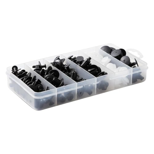 LAINLOY 50PCS Plastic Car Body Trim Clips, Car Bumper Clips - size: 50PCS