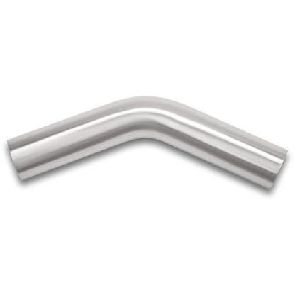 45 Degree Elbow 1.5 Inch 38mm OD Aluminum Intercooler Pipe Piping Air Intake Tube, 1.5D Radius, Brushed Finish - color: 45 Degree - 1PC, size: OD: 1.5" (38mm)