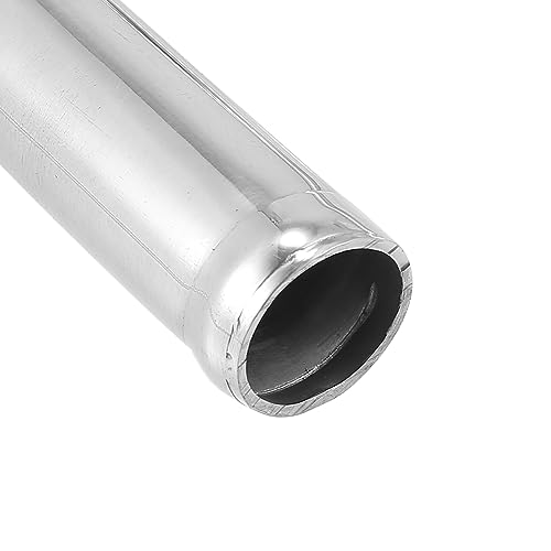 X AUTOHAUX Aluminum Intercooler Pipe OD 1" 25mm 180 Degree U Shape Bend - size: 1"