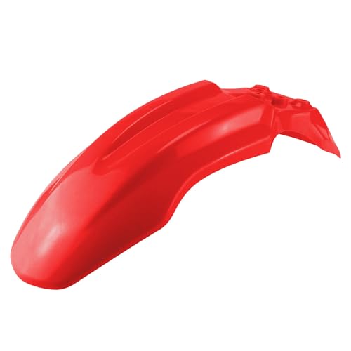 PRO BAT 7 PCs CRF50 Plastic Fender Kit with Fork Suspension Guard Cover - color: White, Red