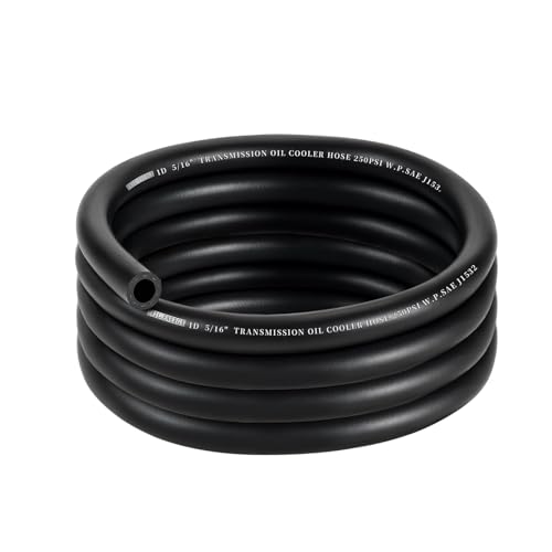 EVIL ENERGY 5/16" Transmission Oil Cooler Hose 10FT 250PSI SAE J1532 - size: 5/16 10FT