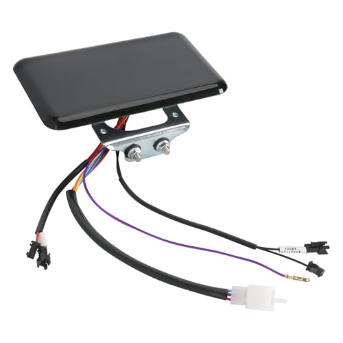 48V 60V 64V 72V Electric Bike LCD Display Speedometer Multifunction Meter Control Panel Screen for E Bike Scooter Go Kart ATV Quad Drift Trike Battery Indicator KMH Only