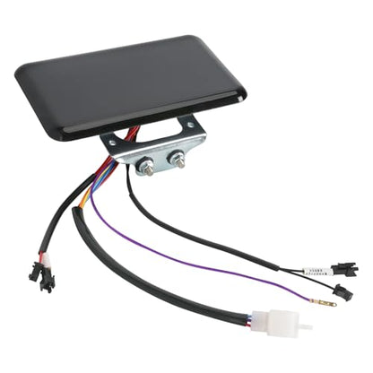 48V 60V 64V 72V Electric Bike LCD Display Speedometer Multifunction Meter Control Panel Screen for E Bike Scooter Go Kart ATV Quad Drift Trike Battery Indicator KMH Only