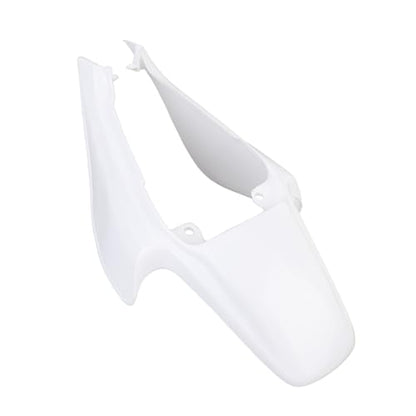 Plastic Mudguard Fairing Kit Pure White Front Mudguard Number Plate Body Panel Body Work Kit for Honda Mini Pit Monkey