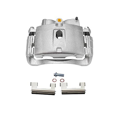 Detroit Axle - Front Disc Rotors Right Brake Caliper for Chevy GMC Express - size: 3BR3700705/kit