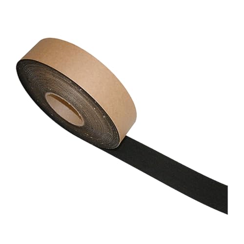 FindTape Polyester 1mm Felt Tape – 2 in. x 75 ft. Felt Strips with Adhesive Backing and Furniture Strips, Great for Arts and Crafts, Classrooms, and Protecting Furniture (Black) - size: 2 in x 75 ft