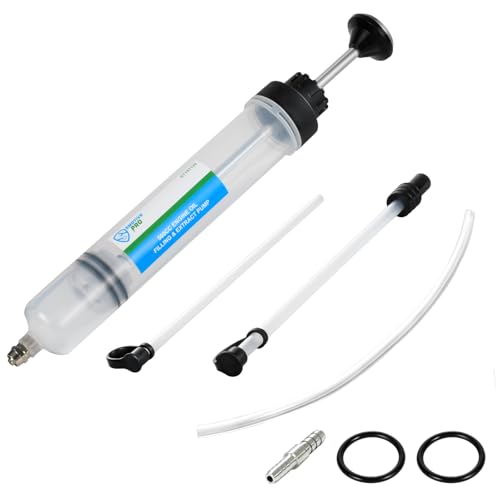 SMOTIVEPRO 16.9oz (500ml) Fluid Extractor Pump with 3pc Flexible Hose