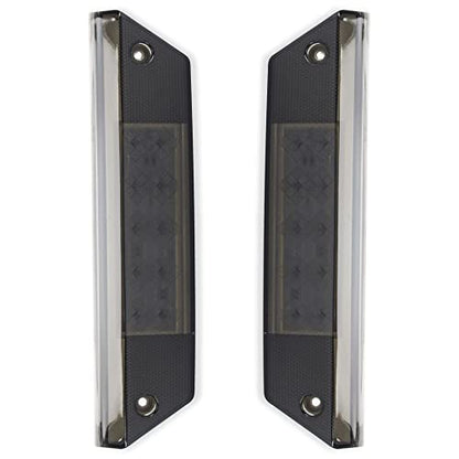 LED Tail Light for Ranger 900 800 700, Rear Taillight Compatible With Polaris Ranger 500 700 800 900 2009-2016 Replacement OEM Part# 2411099 Brake Stop Light Accessories（2411099-Smoke2PCS） - color: 2411099-Smoke2PCS
