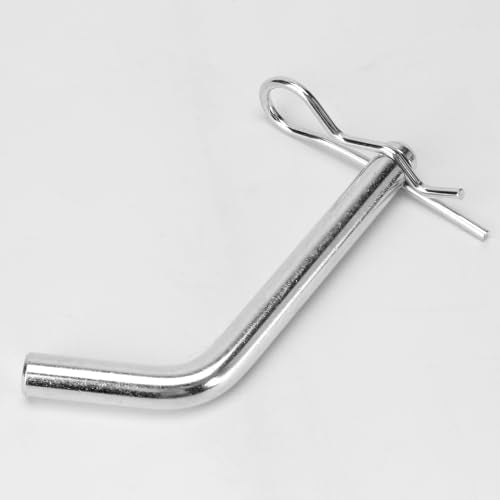 4 Pcs Replacement 5th Wheel Pins and Clips, 1/2 Inch Diameter Fits 5th Wheel Hitch and 5th Wheel Rail Gooseneck Hitches