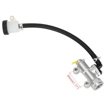 KT196 Brake Master Cylinder Compatible with Coleman KT196 Go Kart - color: silver
