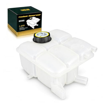 CV6Z-8A080-A Coolant Reservoir Tank Compatible with Ford Focus 2012-2018 Escape 2013-2016 603-382 Antifreeze Overflow Radiator Tank Replacement CV6Z8A080A - size: 603-382