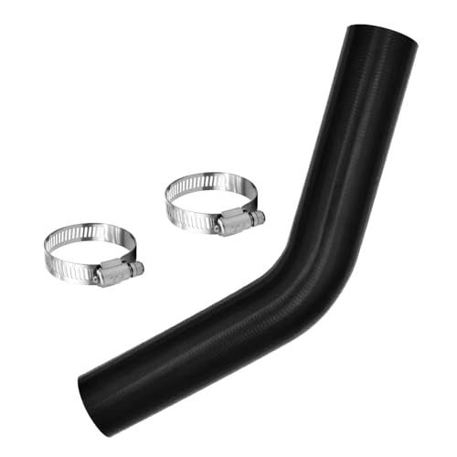 2 inches Inside 45 Degree Coolant Radiator Hose, 5.9” Leg Length, Heavy-Duty 3-Ply Reinforced Silicone Elbow Coupler Hose for Turbo Intake, Cooling System, Marine & Industrial Use - style: 45 Degree