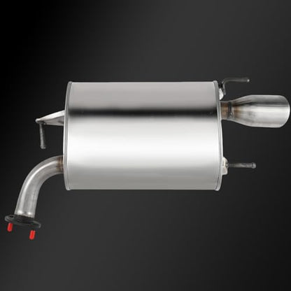 100% Stainless Steel Exhaust Muffler for 2008-2011 Camry TC06 - size: For 2008-2011 Camry 2.4L 2.5L
