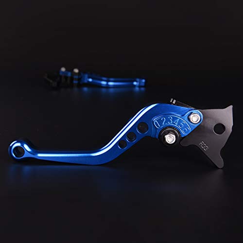 Adjustable CNC Short Brake Clutch Levers Compatible with Yamaha Blaster 200 1988-2002 Grizzly 125 2005-2013 Breeze 125 2002-2004 YFM250 1990-1991 YFM350ER 1990-1995